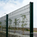 3D Curved Welded Wire Mesh Panel Fence